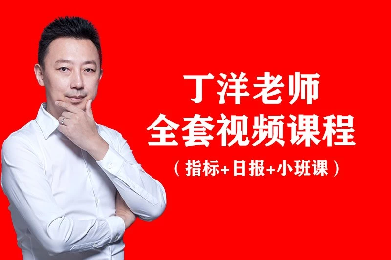 丁老师课程合集（指标+日报+小班课）