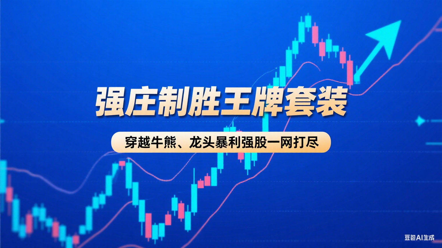穿越牛熊《强庄制胜王牌套装》龙头暴利强股一网打尽、适合新手老手抄底追牛，不含未来函数