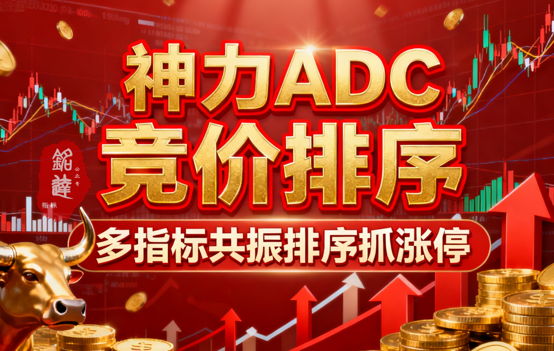 【神力ADC】N+15竞价排序模型！类似多指标共振