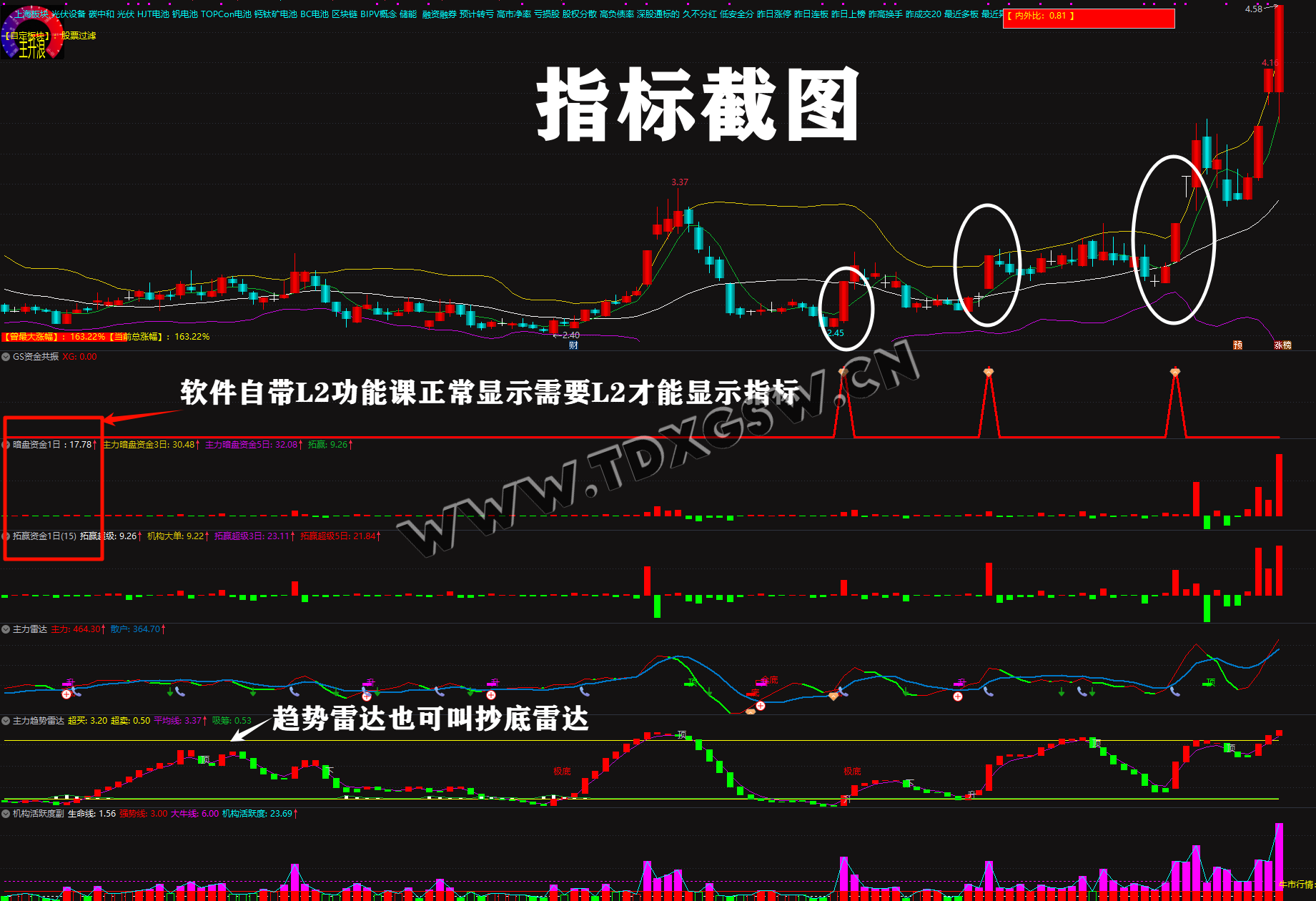 竞价接力系统【小草竞价低吸二合一选股系统】系统不含未来，出票后当天数据不变 一键选股