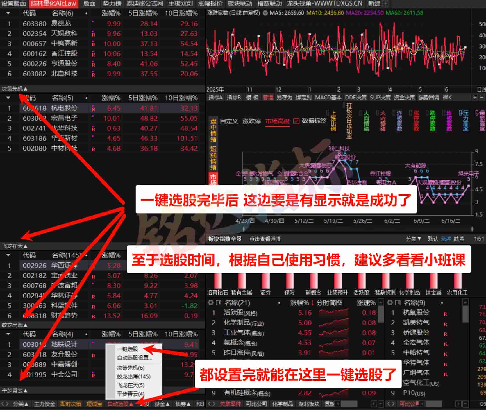 陈林量化AIcLaw版面系统+指标+天眼量化版面+天眼AI模型